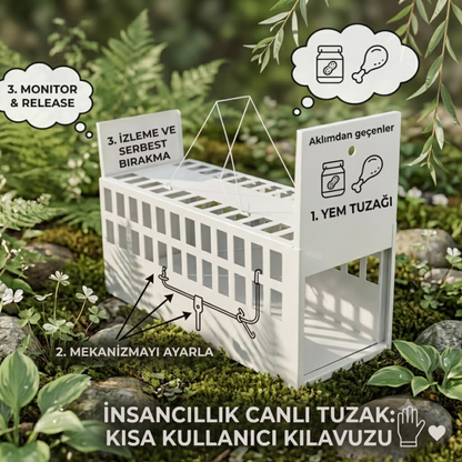 ELEKTRO FROG / KEDİ CANLI YAKALAMA KAPANI